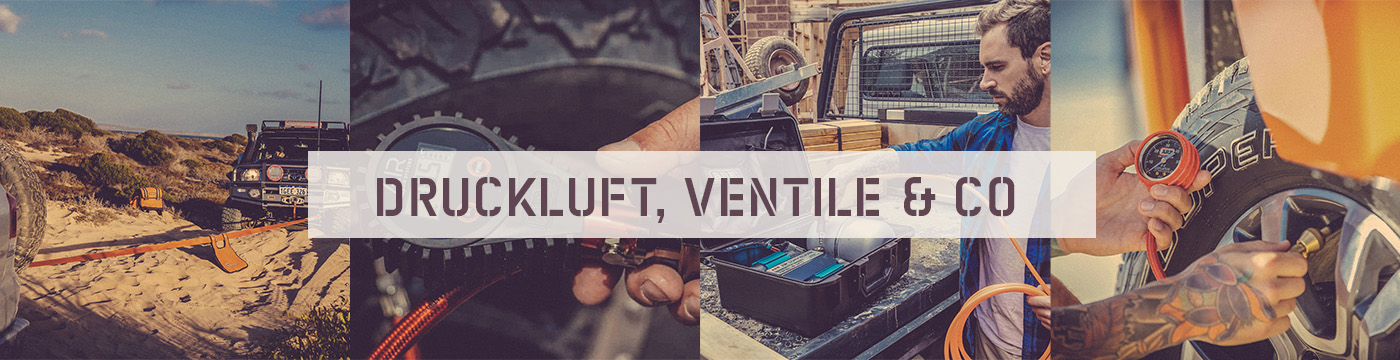 Druckluft, Ventile & Co. im Offroad Shop