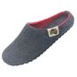 Preview: GUMBIES Hausschuhe "Outback Slipper" Charcoal & Red