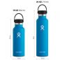 Mobile Preview: Hydro Flask Standard Mouth Isolierflasche 18 OZ (532ml) / 24 OZ (710ml) pacific