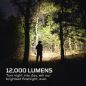 Preview: NEBO wasserdichte LED-Taschenlampe mit 12.000 Lumen "12K"