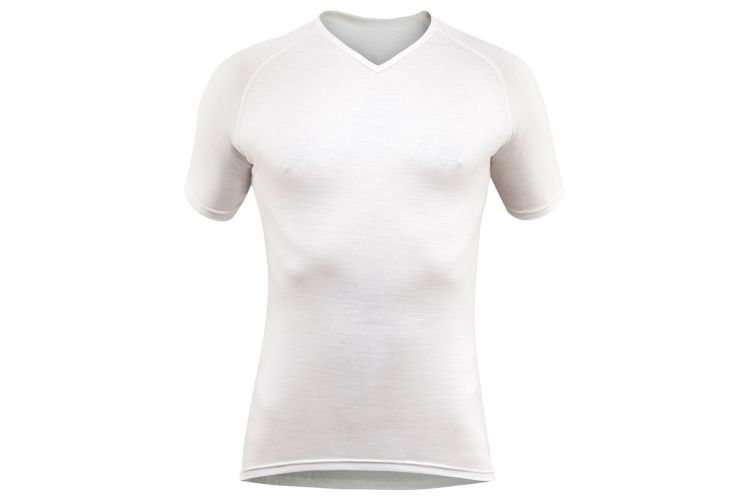 DEVOLD Breeze Man, Modell "T-Shirt V-Neck" Offwhite