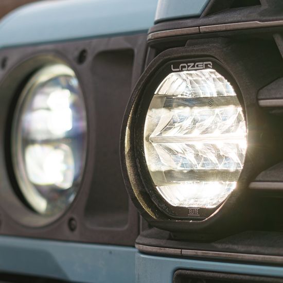 LAZER Lamps Kühlergrill-Kit Ineos Grenadier (2023+) inkl. 2x Sentinel 7" Elite