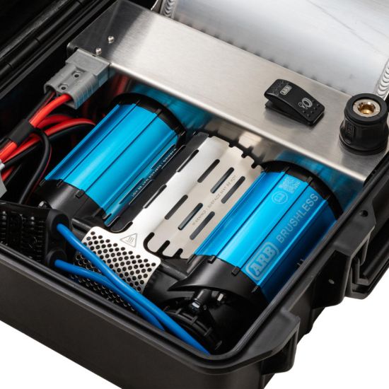 ARB tragbarer BRUSHLESS Doppelompressor 12-VOLT "CKBLTP12" 260 Liter/Minute