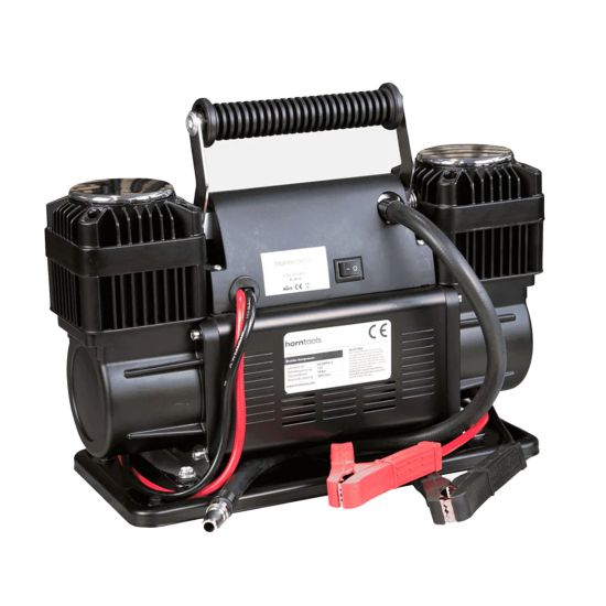 HORNTOOLS Doppelkolben Kompressor "Hercules I" 12 Volt