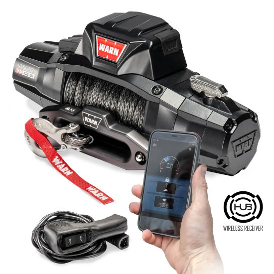 WARN Seilwinde ZEON XD 10-S 12V 4.535 kg Zugkraft inkl. Kunststoffseil