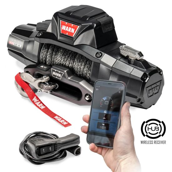 WARN Seilwinde ZEON XD 12-S 12V 5.443 kg Zugkraft inkl. Kunststoffseil