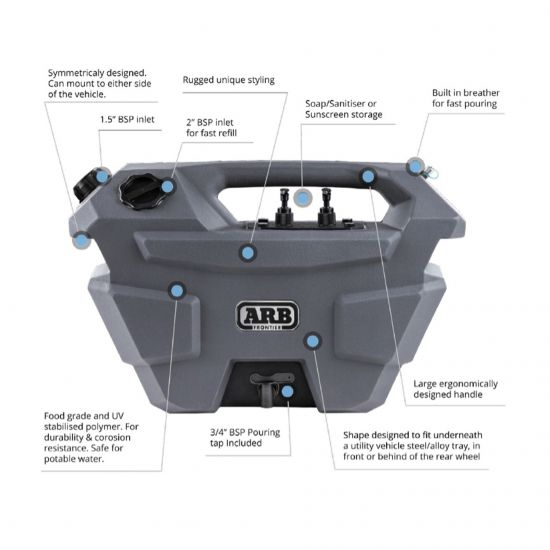 ARB Wasserkanister "Frontier Wash Station" 28 Liter