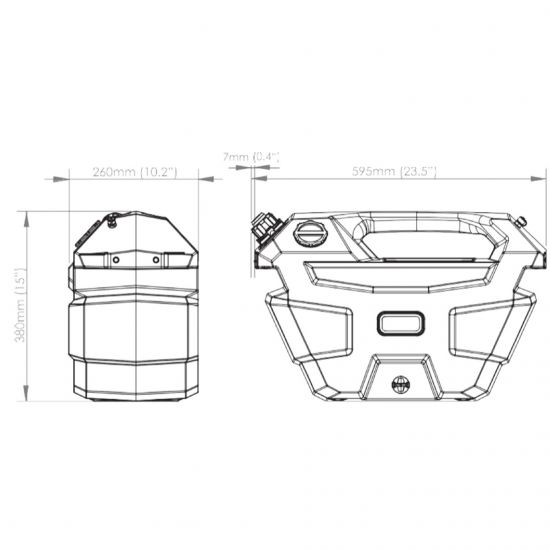 ARB Wasserkanister "Frontier Wash Station" 28 Liter