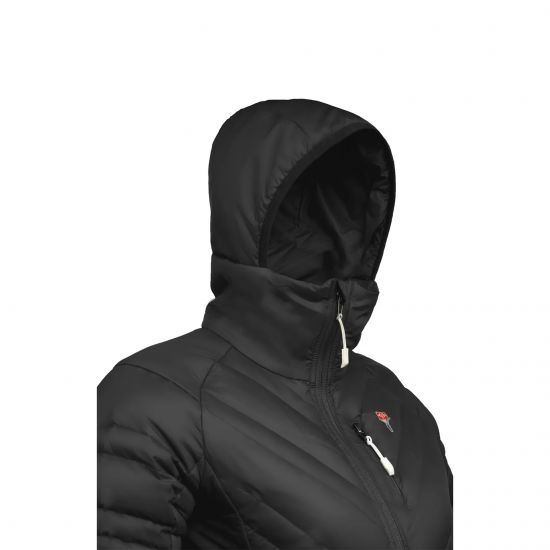 Damenjacke von GRÜEZI BAG, Modell  "Faithful DownWool Jacket" Black