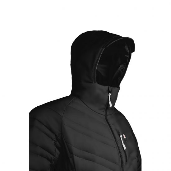 Herrenjacke von GRÜEZI BAG, Modell "Faithful DownWool Jacket" Black