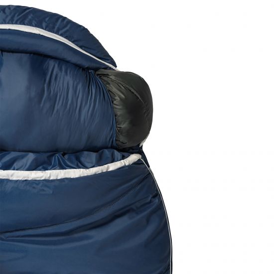 Schlafsack von Grüezi bag "Biopod DownWool Ice 185" Blau