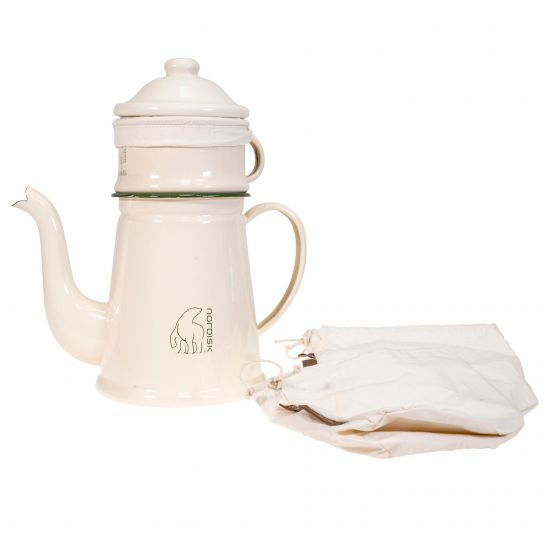 Nordisk Kaffeekanne mit Filter "Madam Blå Coffee Pot" Cream