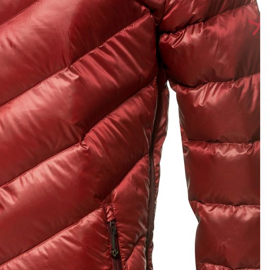 Daunenanorak Women von YETI, Modell "Misi" cranberry red