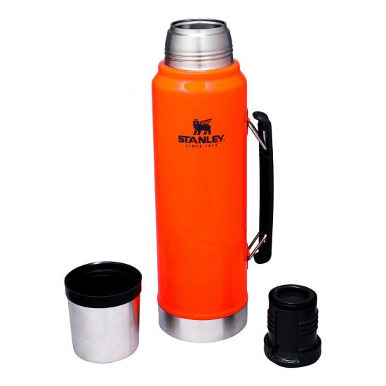 STANLEY Classic - 1 Liter Isolierflasche "orange"