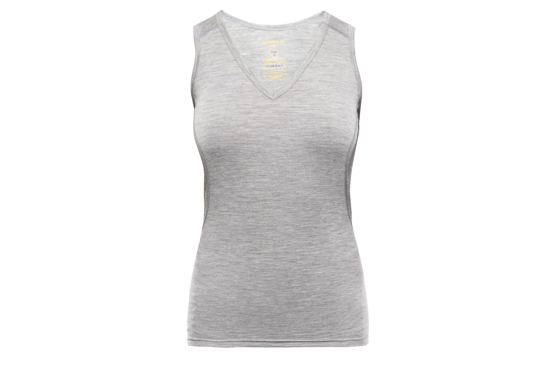 DEVOLD Breeze Woman, Modell "Singlet" Grey Melange