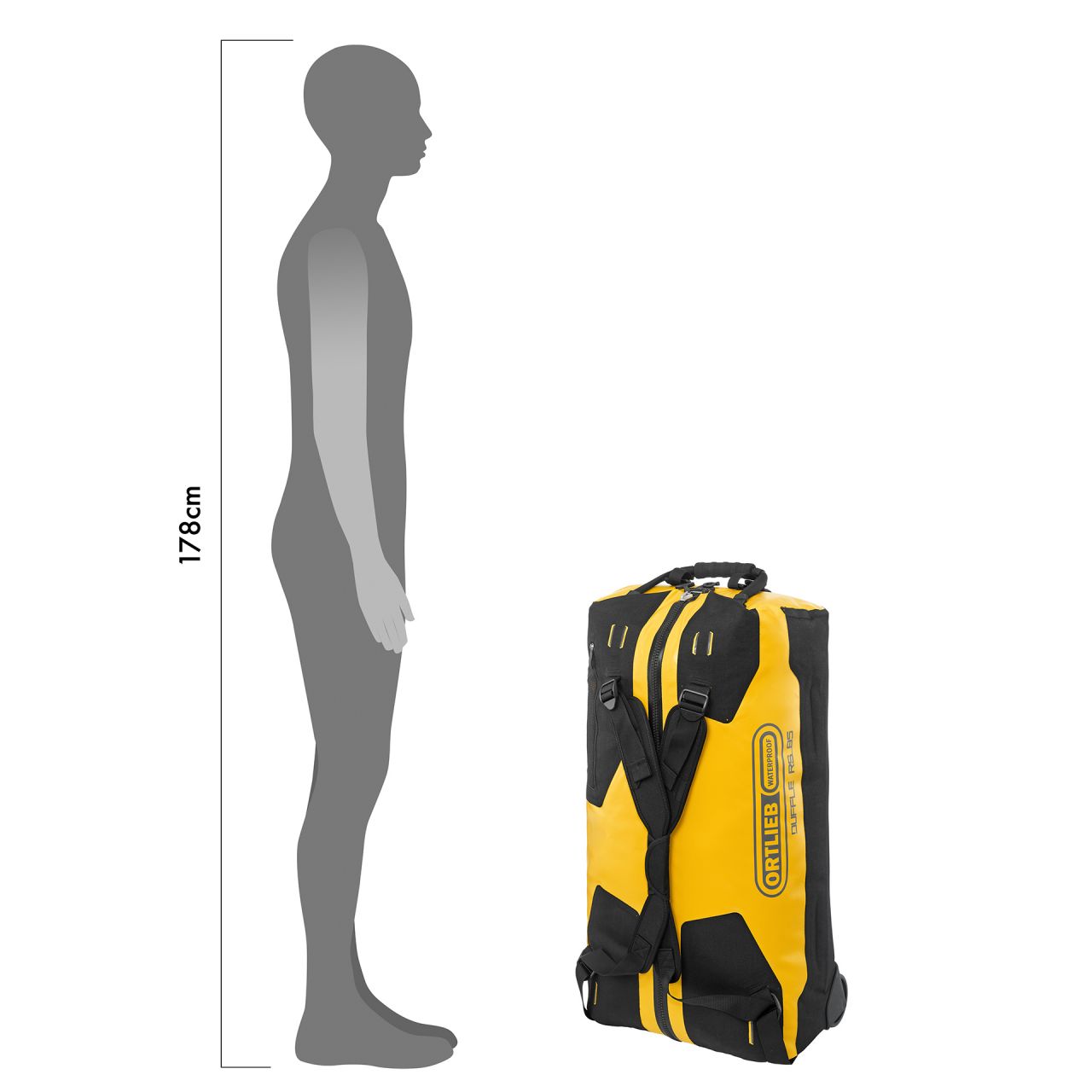 ORTLIEB Reise- & Expeditionstasche "Duffle RS 85 Liter" Sunyellow