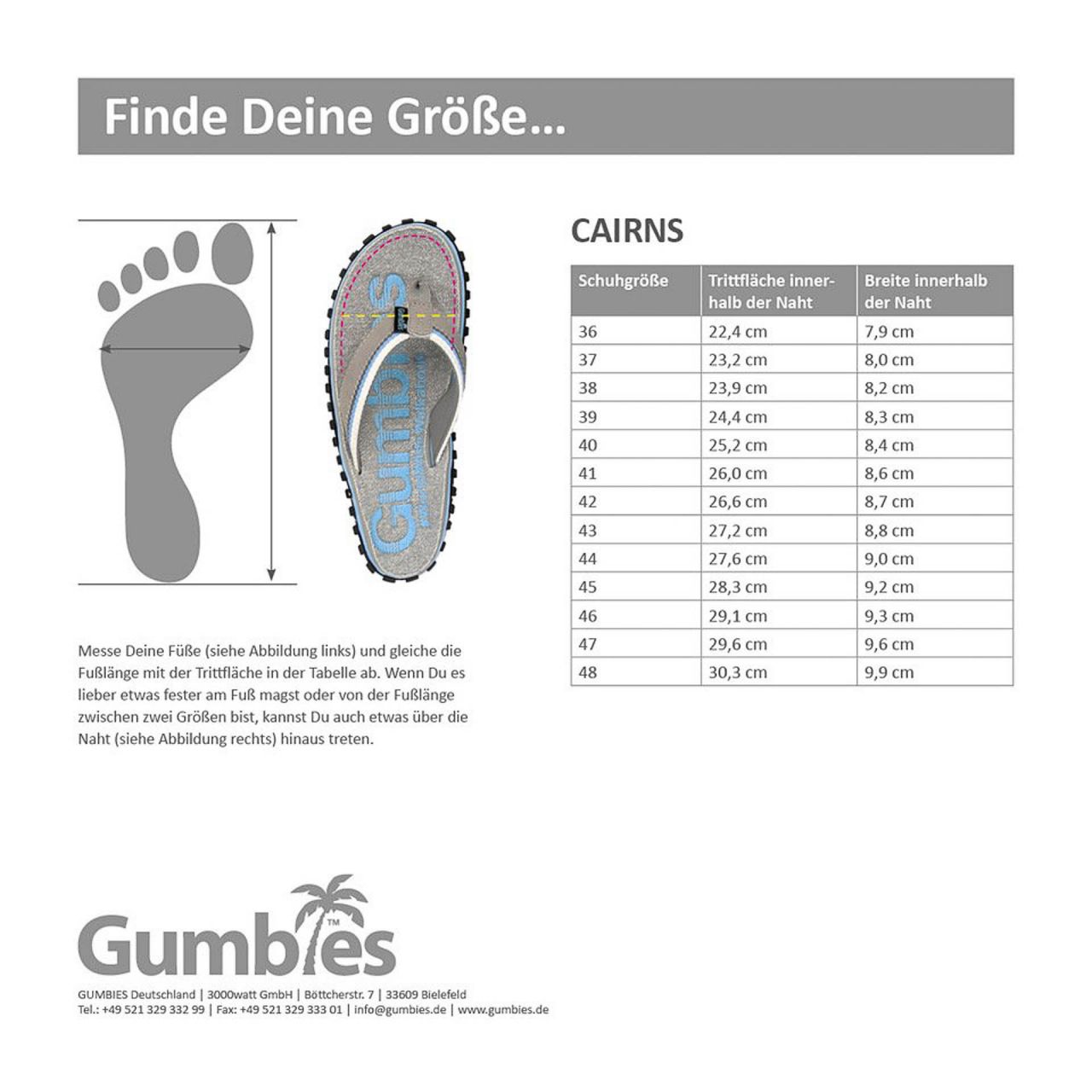 GUMBIES "Cairns" Light Blue