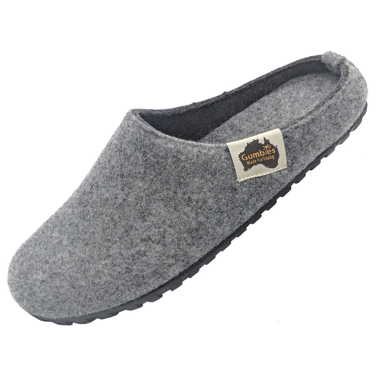 GUMBIES Hausschuhe "Outback Slipper" Grey & Charcoal
