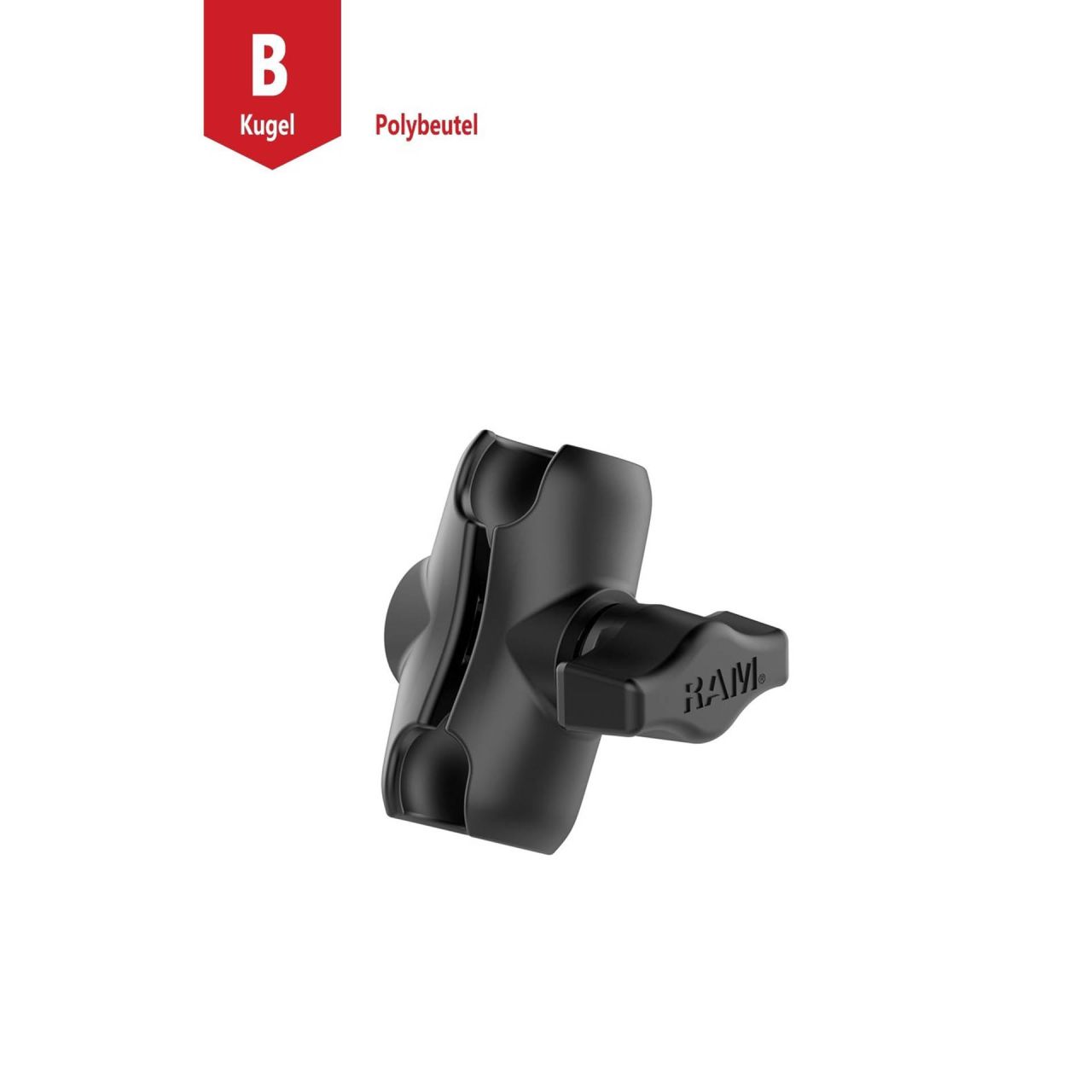 RAM Mounts Alu-Verbindungsarm mit 61mm für B Kugeln 1 Zoll