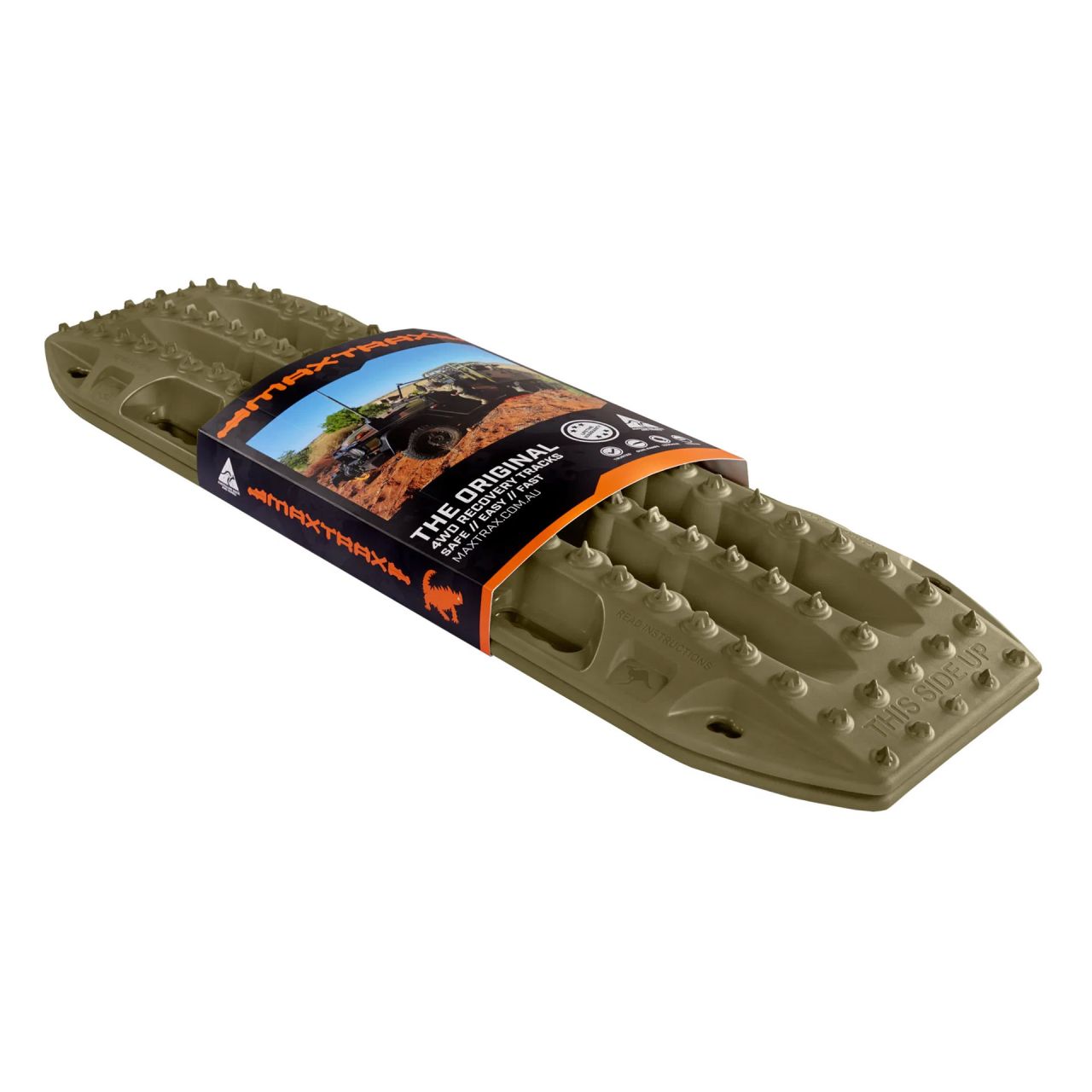 MAXTRAX 2 Stück Bergungsboards "MKII" Olive Drab