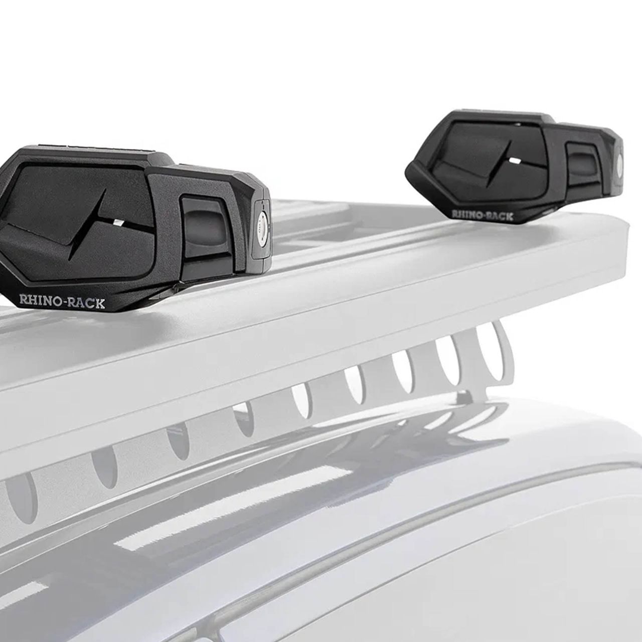 RHINO RACK 2 x Universalhalter "Stow it" abschließbar für Pioneer, HD- & Vortex