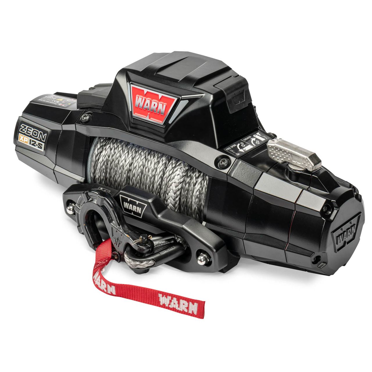 WARN Seilwinde ZEON XP 12 12V 5.443 kg Zugkraft inkl. Kunststoffseil