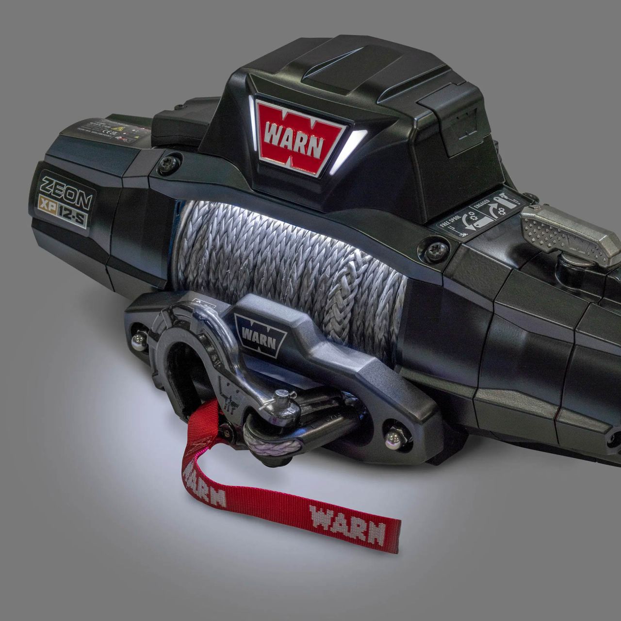 WARN Seilwinde ZEON XP 12 12V 5.443 kg Zugkraft inkl. Kunststoffseil