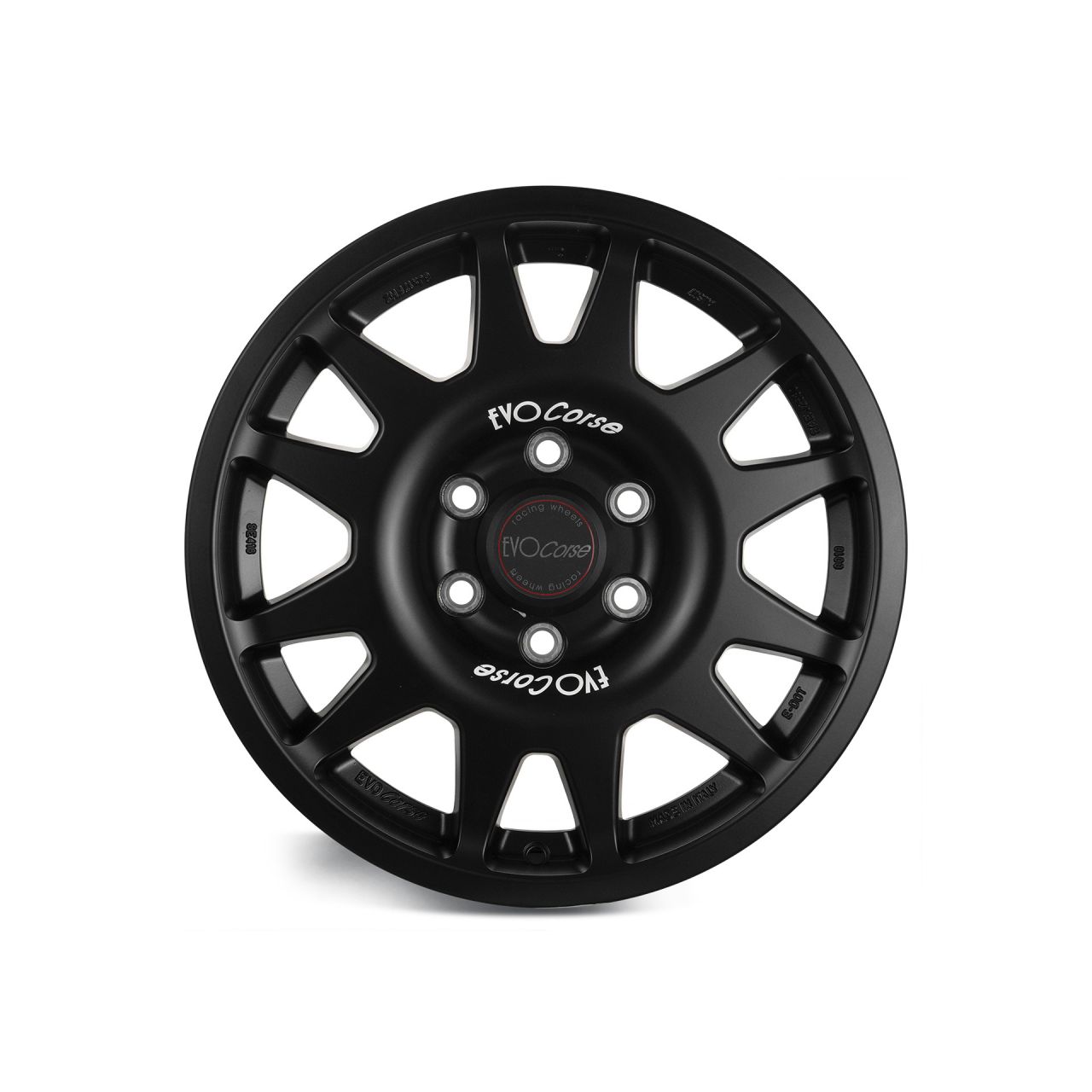EVO Corse Ralleyfelge"DakarZero" 8x17 für INEOS  Grenadier, schwarz matt