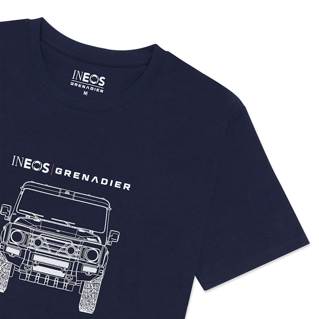 Herren T-Shirt von INEOS Grenadier, Modell "The Tee - Design 1" Navy