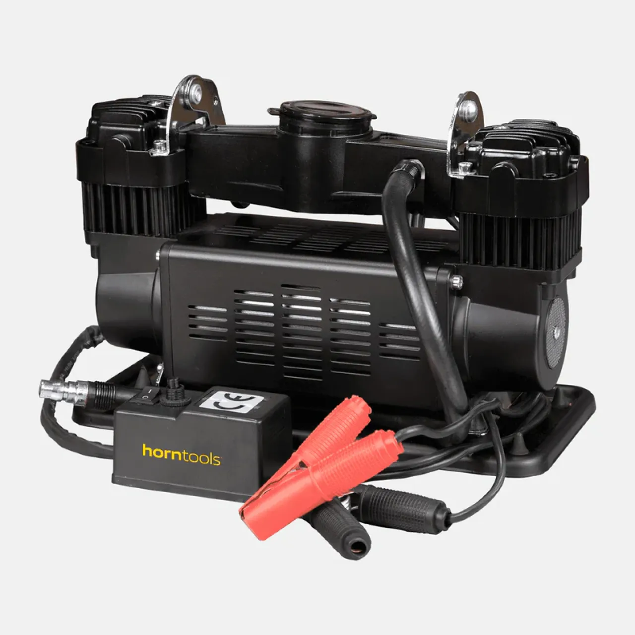 HORNTOOLS Doppelkolben-Kompressor "mobil" 24 Volt