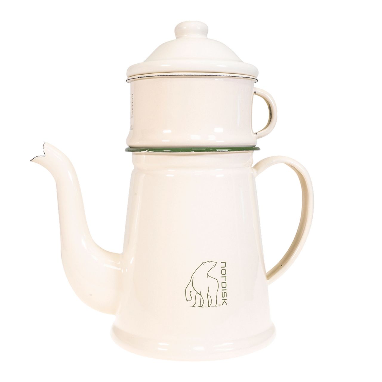 Nordisk Kaffeekanne mit Filter "Madam Blå Coffee Pot" Cream