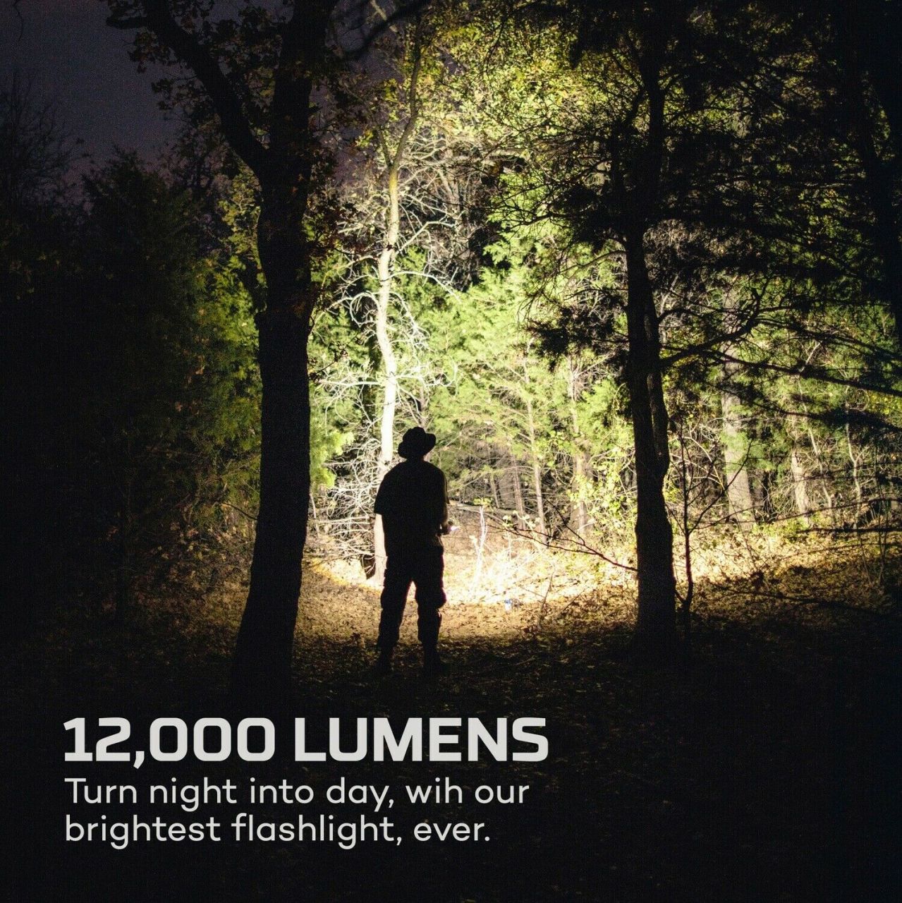 NEBO wasserdichte LED-Taschenlampe mit 12.000 Lumen "12K"