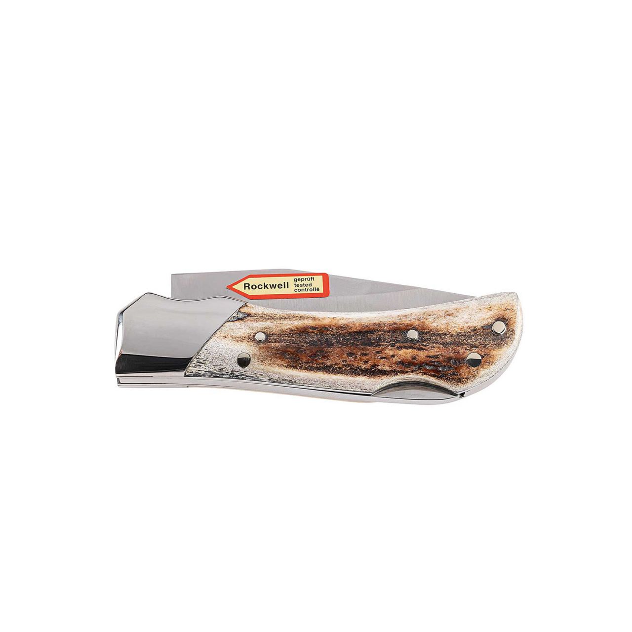 PUMA IP Taschenmesser "Bison II Stag" mit Schalen aus Hirschhorn