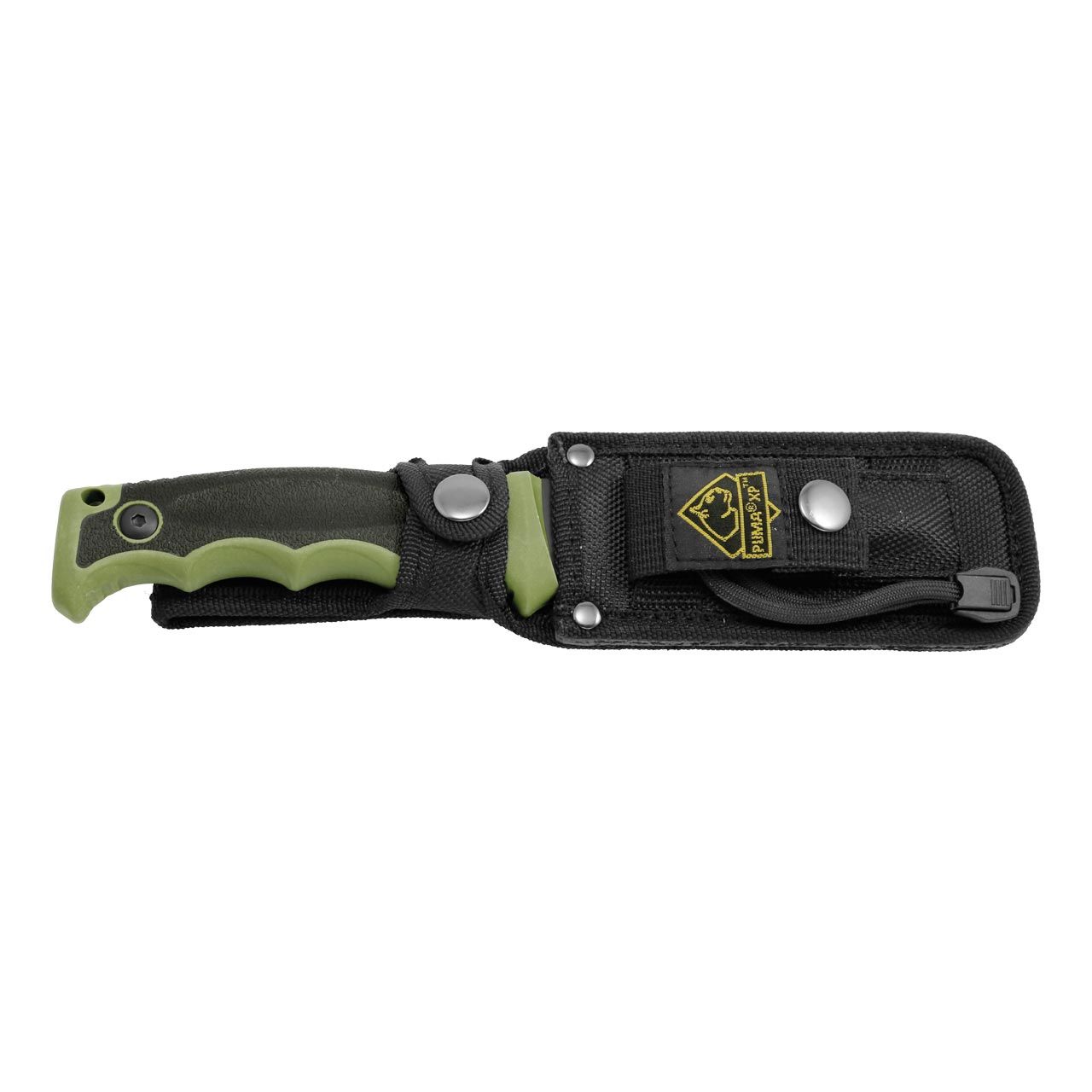 PUMA XP Outdoormesser "Forever Survival Knife" mit grünem Kunststoffgriff